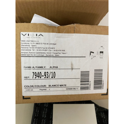 VIBIA Kinkiet Alpha 7940 biały