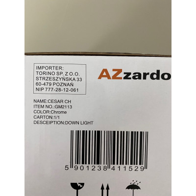 Azzardo Oprawa wpuszczana Cesar CH GM2113