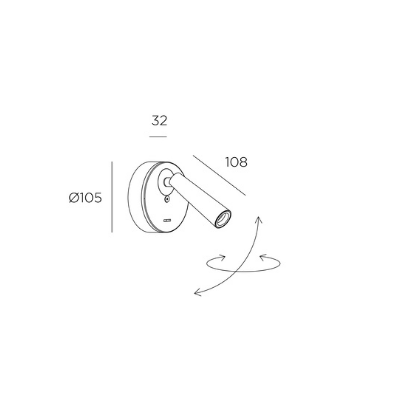 Kinkiet Gamma Wall Fixture Mix&Match 05-6421-Z5-DN