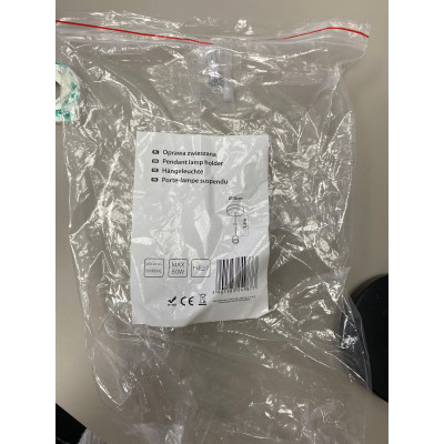 Ledline Oprawa zwieszana 249877 1xE27 sznur jutowy konopny