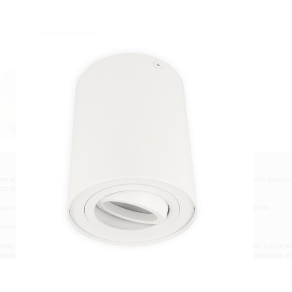 Ledline Oprawa natynkowa punktowa okrągła Rollo, kolor white matt