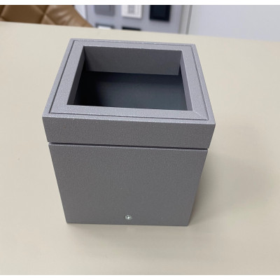 Oprawa natynkowa punktowa kwadrat, Eugenius EU07204, kolor dark grey
