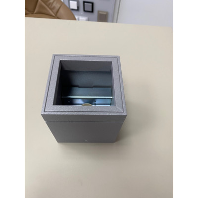 Oprawa natynkowa punktowa kwadrat, Eugenius EU07204, kolor dark grey