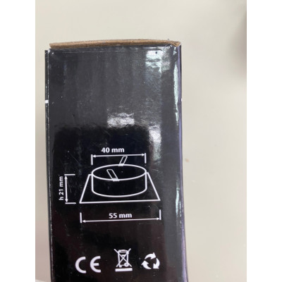 Ledline OPRAWA SUFITOWA WODOODPORNA MR11 KWADRATOWA GRAFIT 249327