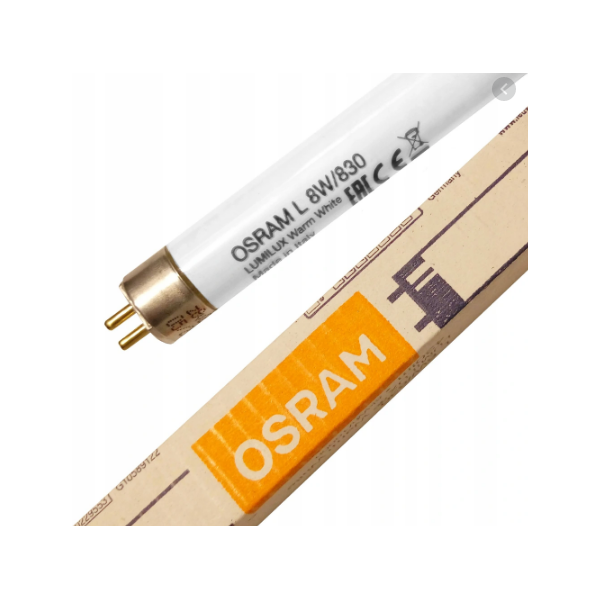 OSRAM Świetlówka L 8W/830 LUMILUX, WARM WHITE 430lm