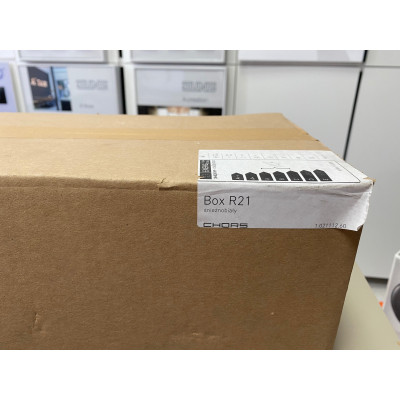 Chors Lampa natynkowa Box R21 śnieżnobiały