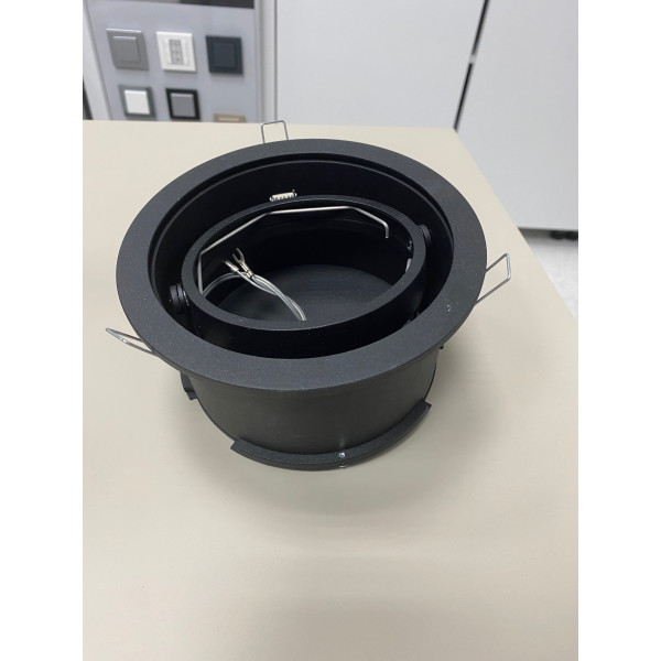 Chors Lampa wpuszczana FUSION 111 kolor czarny