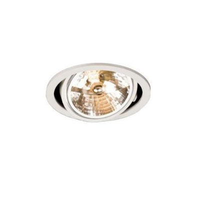 Chors Lampa wpuszczana FUSION 111 kolor śnieżnobiały