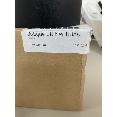 Chors Lampa natynkowa Optique ON NW TRIAC kolor czarny