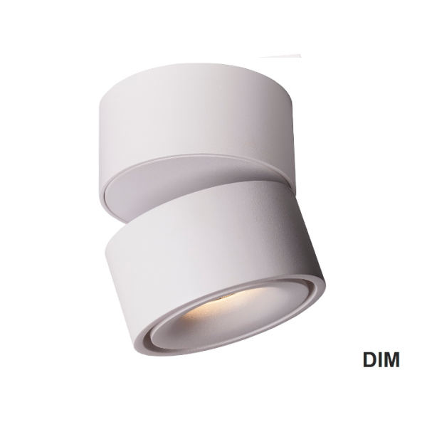 Oprawa natynkowa Mistic BROKEN 9W DIM biała