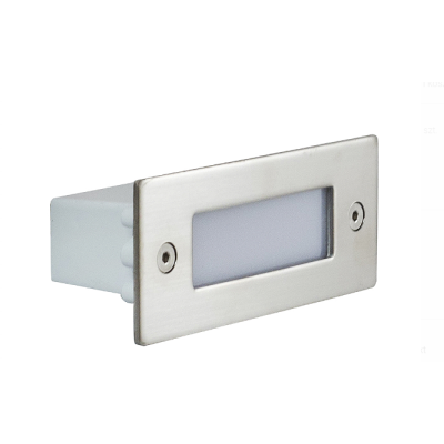 Oprawa wpuszczana MUR LED INOX A 04 stal nierdzewna