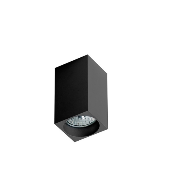 Lampa natynkowa MINI SQUARE czarna