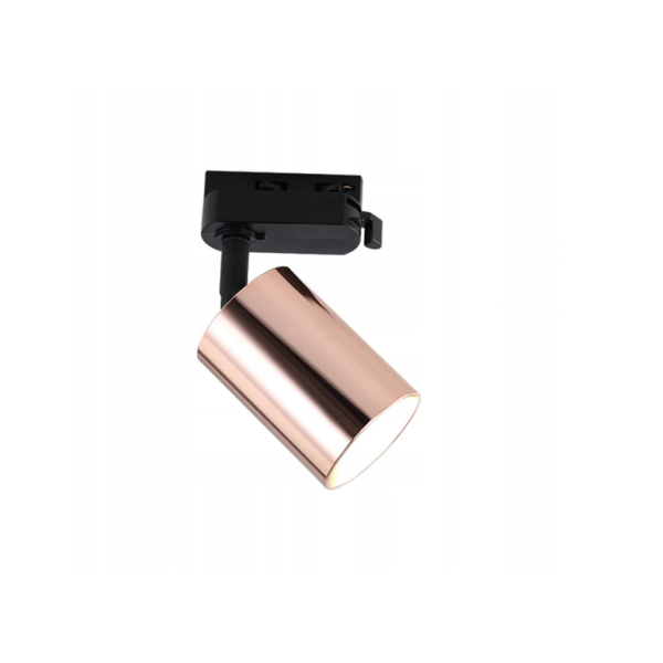 Oprawa 1-fazowa Kika Track Rose Gold czarny