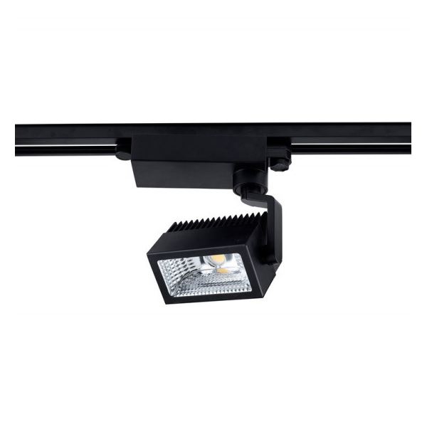Oprawa ACTION WALL WASHER do szyn 3f czarna 38,6W 3000K