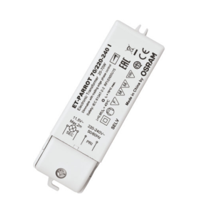 Transformator elektroniczny 12V 20-70W ET-PARROT