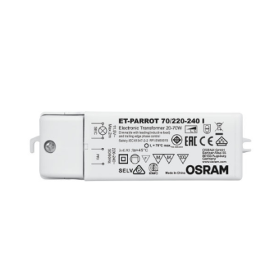 Transformator elektroniczny 12V 20-70W ET-PARROT
