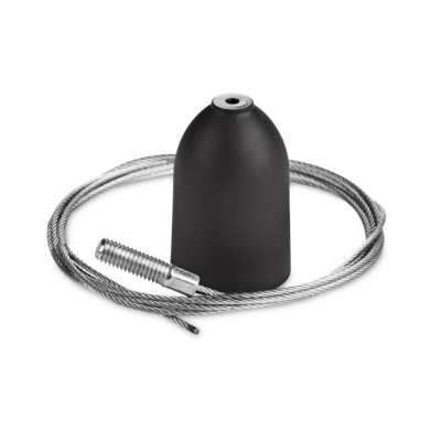 Global Nordic Zawiesie do szyny 3F 1,5m czarne SPW1-2