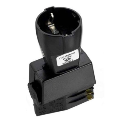 Global Nordic Adapter do szyny 3F z gniazdem Schuko czarny