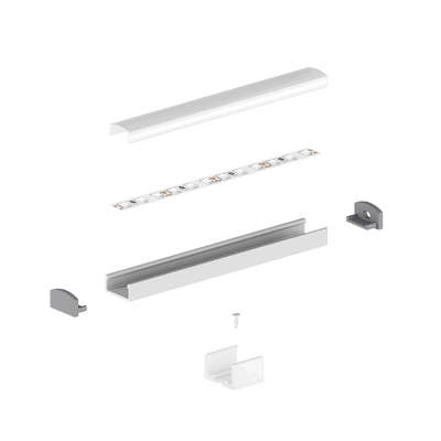 Profil LED P4-1 czarny lakierowany 2m