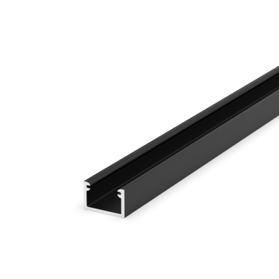 Profil LED P4-2 czarny lakierowany 1m