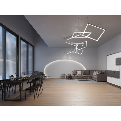 Profil LED P4-3 biały lakierowany 1m