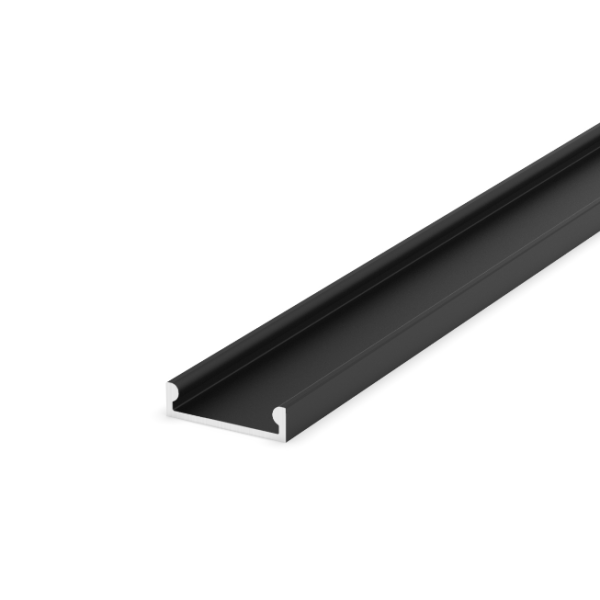 Profil LED P4-3 czarny lakierowany 1m