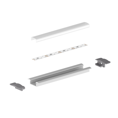 Profil LED P6-1 srebrny anodowany 1m