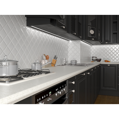 Profil LED P6-1 czarny lakierowany 1m