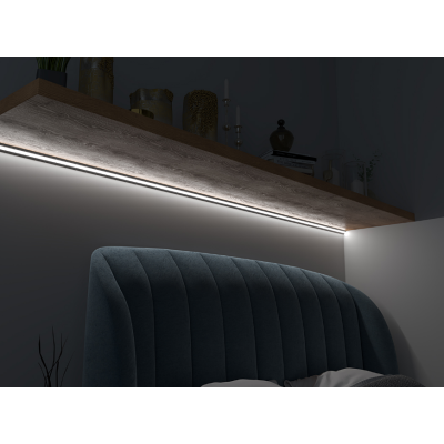 Profil LED P7-1 czarny lakierowany 1m
