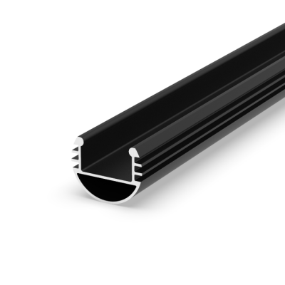 Profil LED P8-1 czarny lakierowany 2m