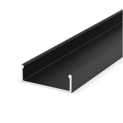 Profil LED P13-1 czarny lakierowany 1m