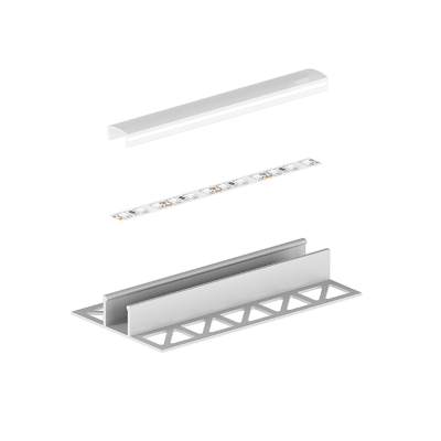 Profil LED P17-1 srebrny anodowany 1m