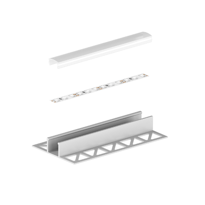 Profil LED P17-2 srebrny anodowany 2m