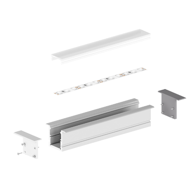 Profil LED P25-1 biały lakierowany 1m