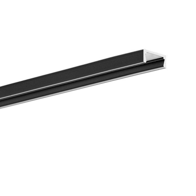 Profil LED MICRO-ALU Czarny anodowany 2m