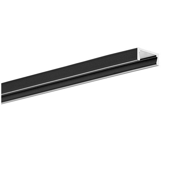 Profil LED MICRO-ALU Czarny RAL 1m