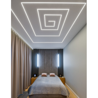 Profil LED KOZEL-10 Nieanodowany (surowy) 1m