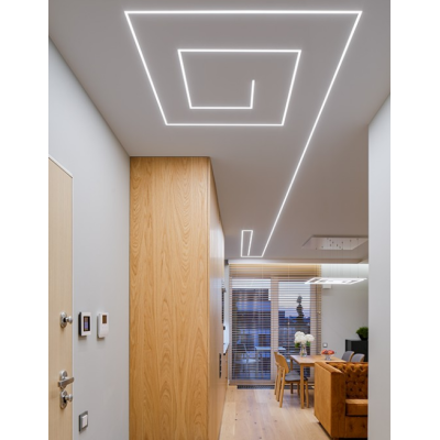 Profil LED KOZEL-10 Nieanodowany (surowy) 1m