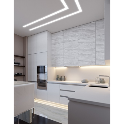Profil LED KOZEL-50 Nieanodowany (surowy) 2m