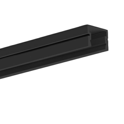 Profil LED PDS-4-PLUS Czarny anodowany 1m