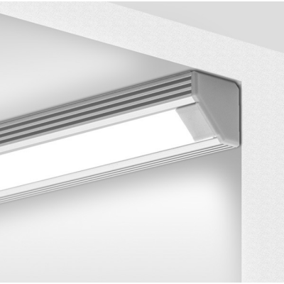 Profil LED 45-ALU Srebrny anodowany 3m