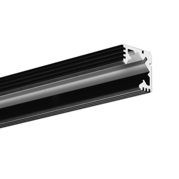 Profil LED 45-ALU Czarny RAL 2m