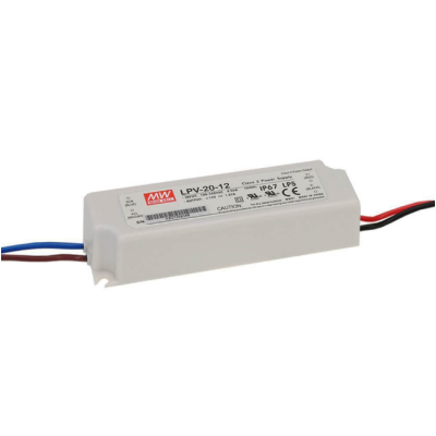 Zasilacz LED 12V 20W IP67 LPV-20-12
