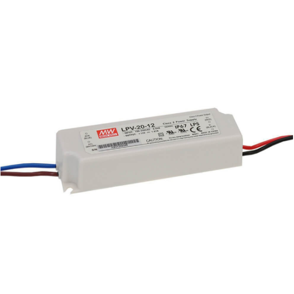 Zasilacz LED 12V 20W IP67 LPV-20-12
