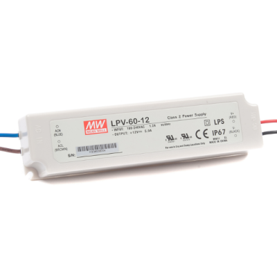 Zasilacz LED 12V 60W IP67 LPV-60-12