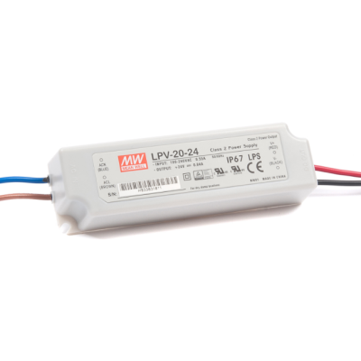 Zasilacz LED 24V 20W IP67 LPV-20-24