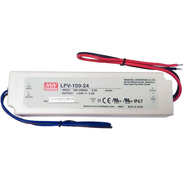 Zasilacz LED 24V 100W IP67 LPV-100-24