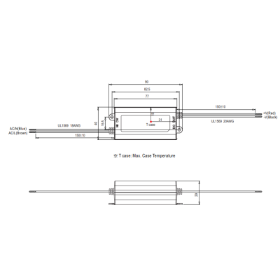 Zasilacz LED 12V 12W APV-12-12