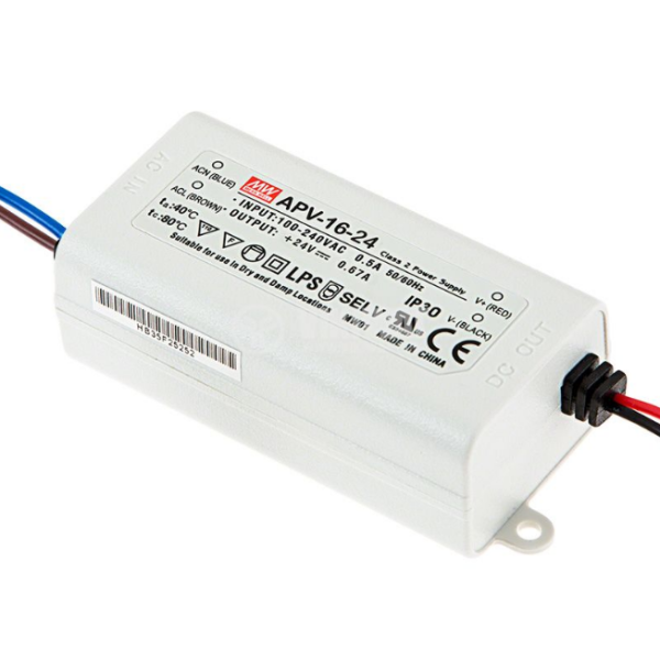Zasilacz LED 24V 16W APV-16-24