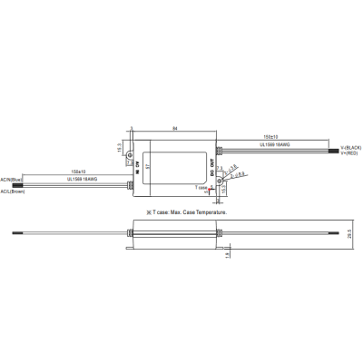 Zasilacz LED 24V 25W APV-25-24